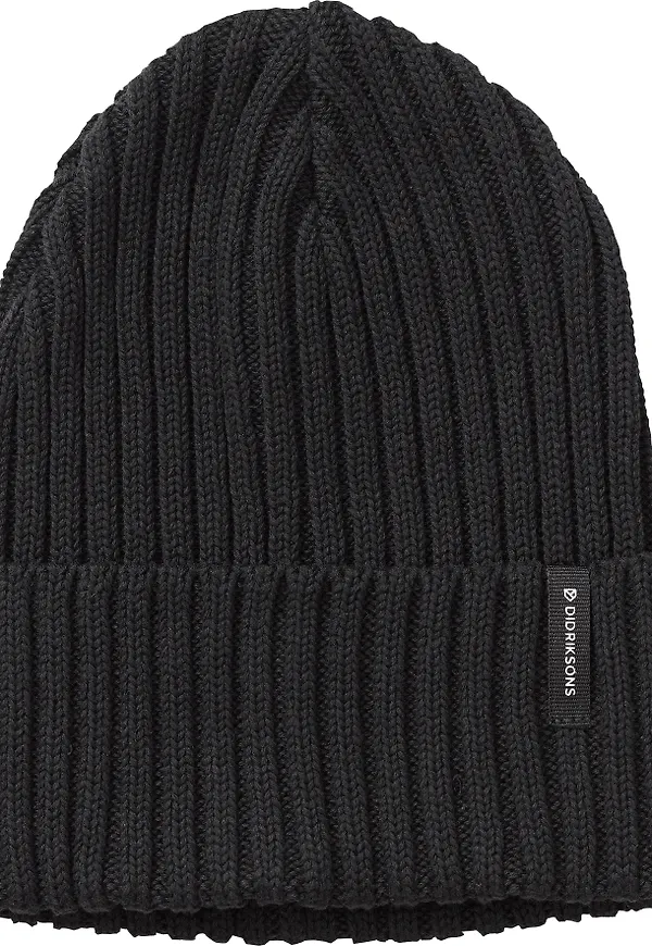 Didriksons Unisex Laken Beanie 3 Black