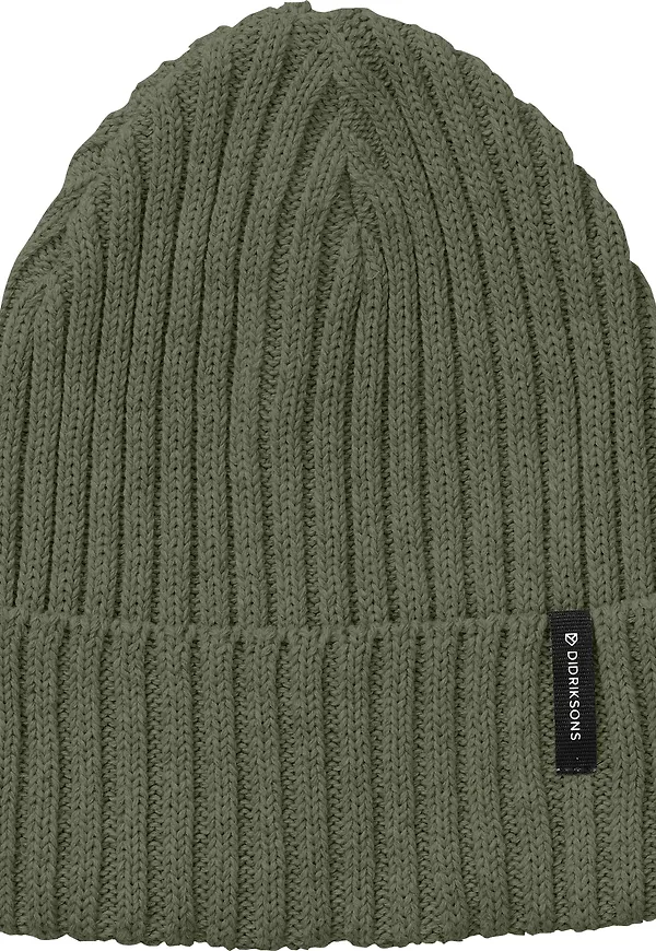 Didriksons Unisex Laken Beanie 3 Deep Green