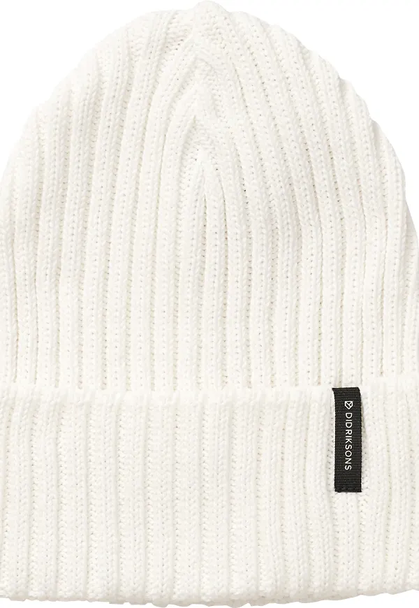 Didriksons Unisex Laken Beanie 3 Off White