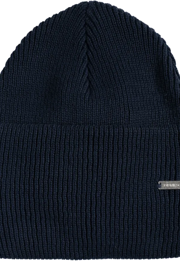 Didriksons Unisex River Beanie 3 Dark Night Blue