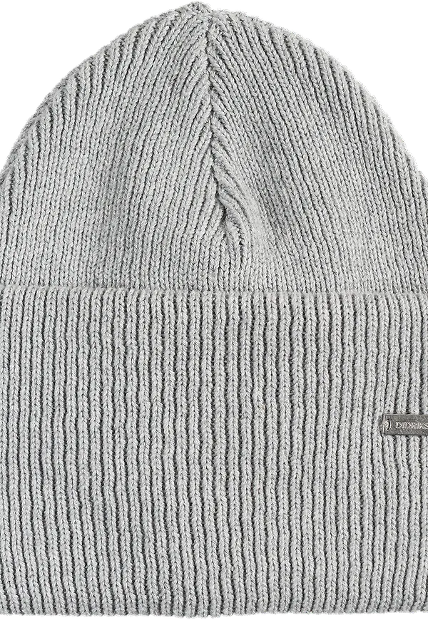 Didriksons Unisex River Beanie 3 Grey Melange