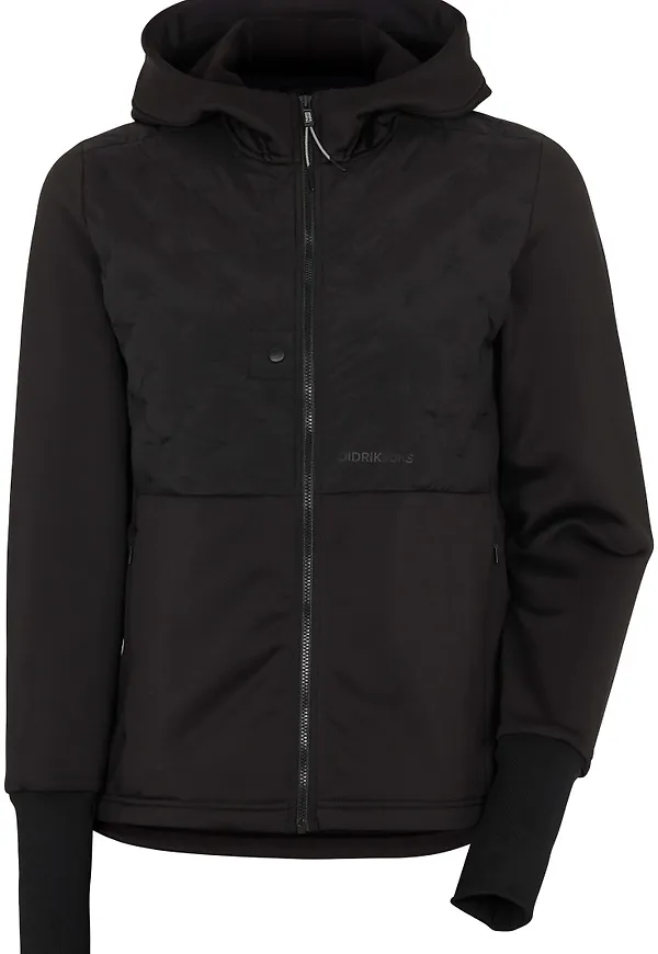 Didriksons Valda Women's Full Zip Black