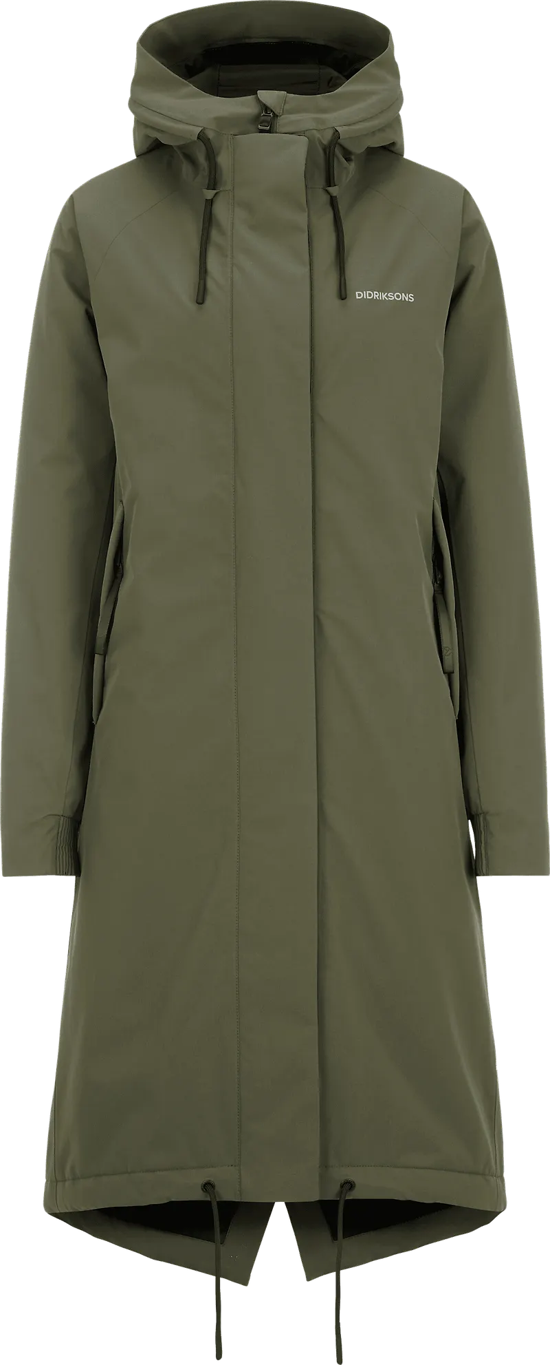 Didriksons Women's Alicia Parka Long Deep Green