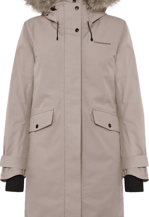 Didriksons Women's Erika Parka 3 Ash Brown