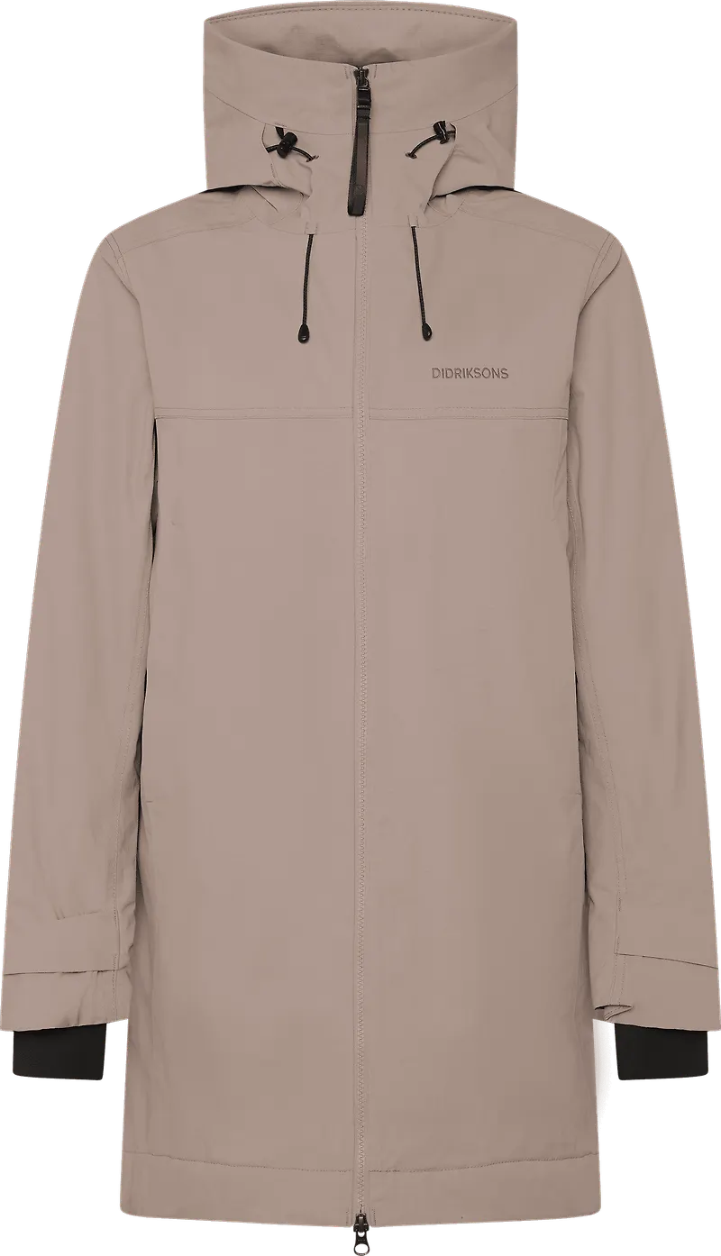 Didriksons Women's Eris Parka Ash Brown