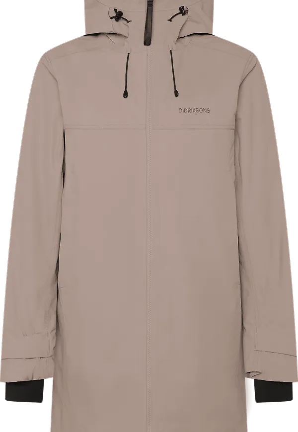 Didriksons Women's Eris Parka Ash Brown