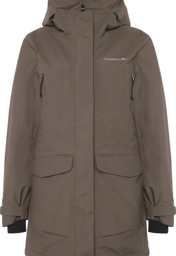 Didriksons Women's Felia Parka Mocha Brown