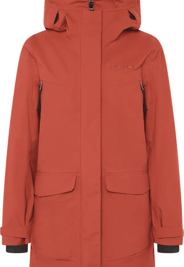 Didriksons Women's Felia Parka Rust