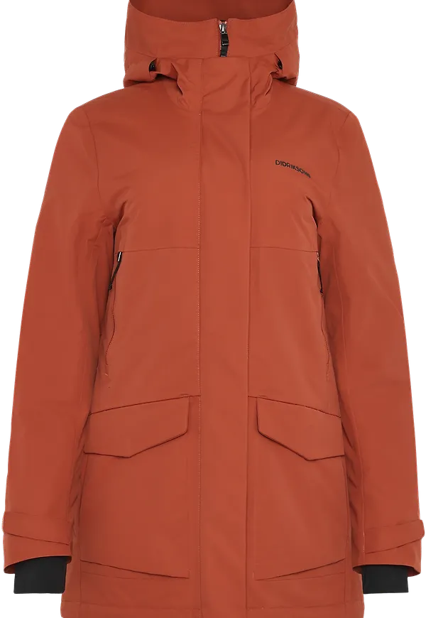 Didriksons Women's Frida Parka 7 Rust