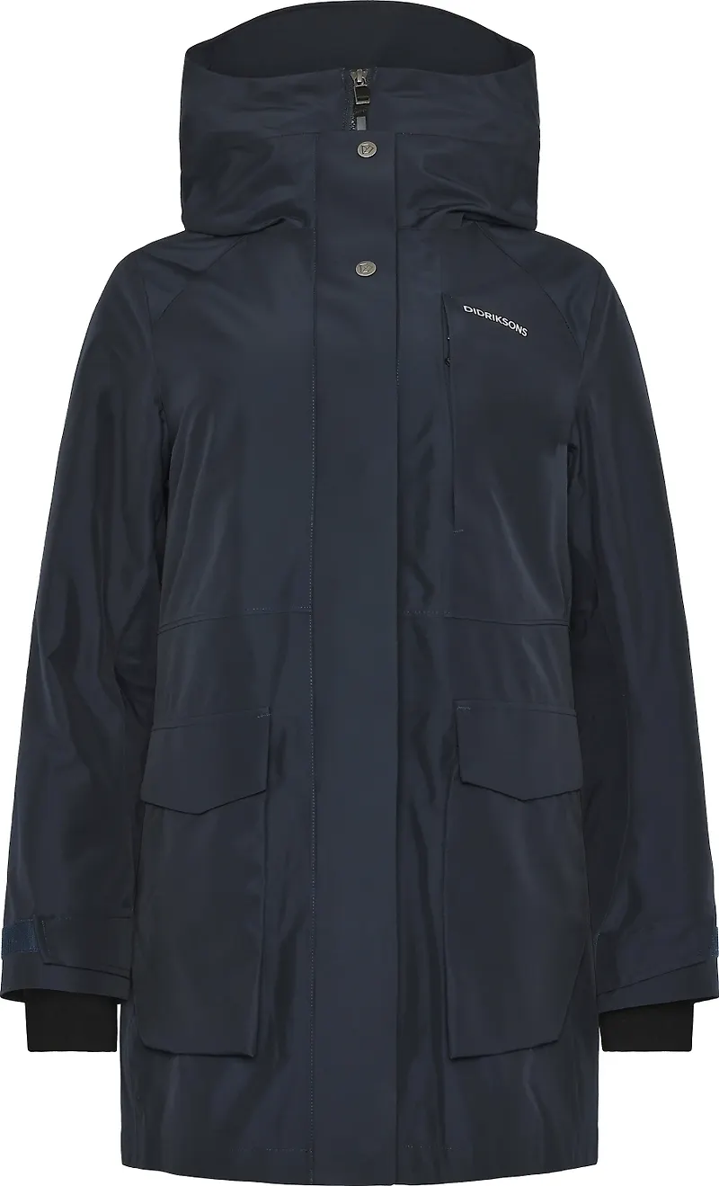 Didriksons Women's Harriet Parka Dark Night Blue
