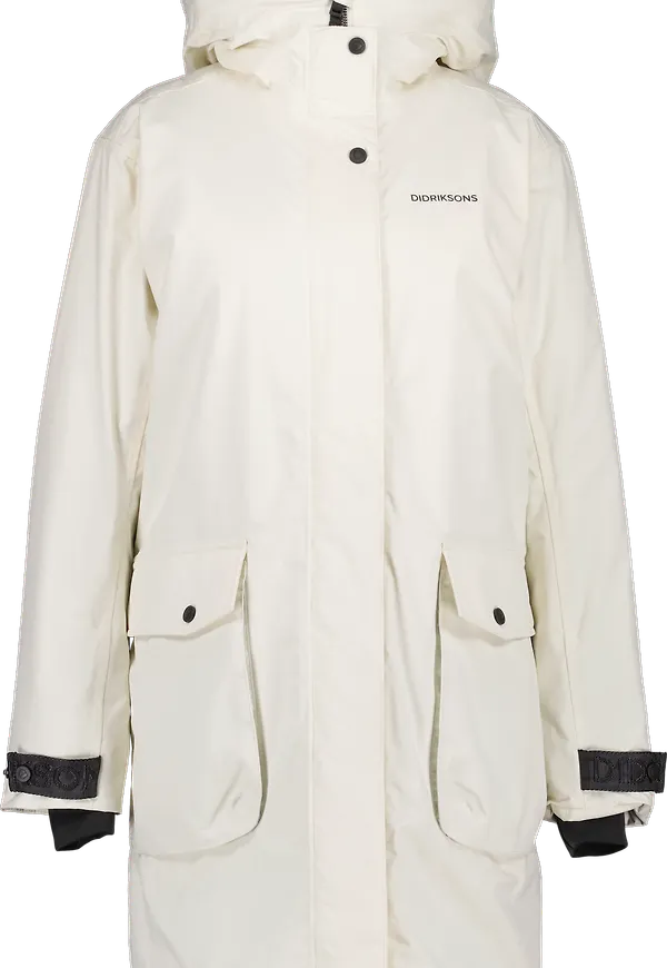 Didriksons Women's Ilsa Parka White Foam