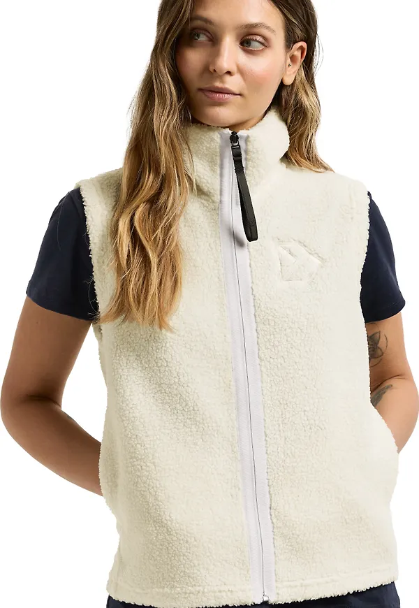 Didriksons Women's Kiana Vest White Foam