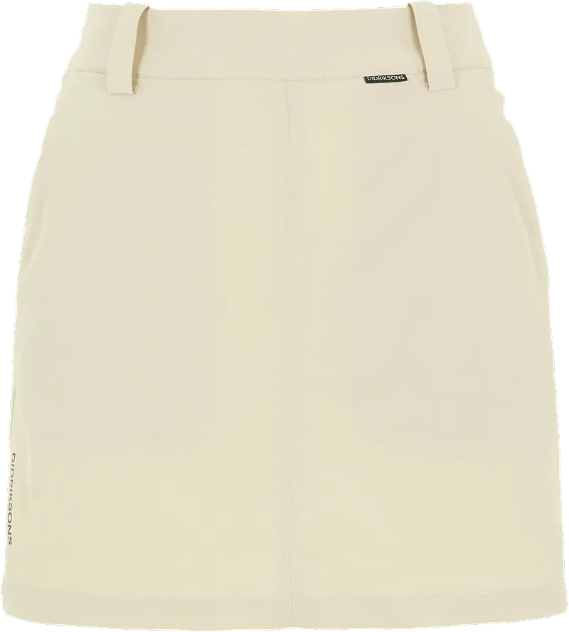 Didriksons Women's Liva Skirt Light Beige