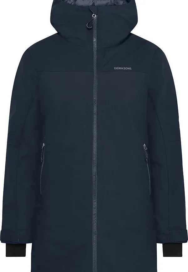 Didriksons Women's Marget Parka Dark Night Blue