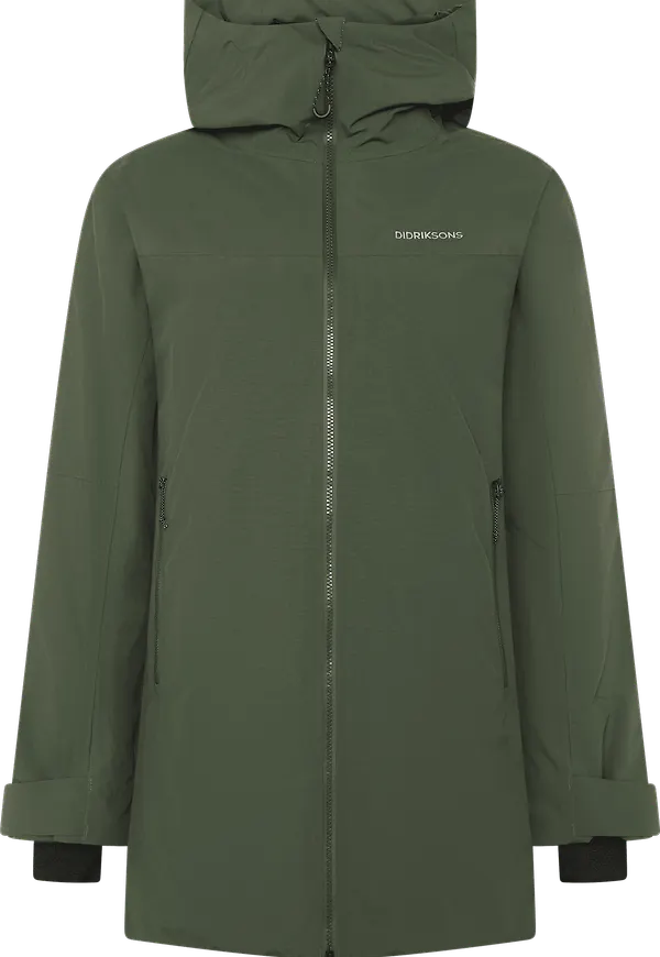 Didriksons Women's Marget Parka Deep Green