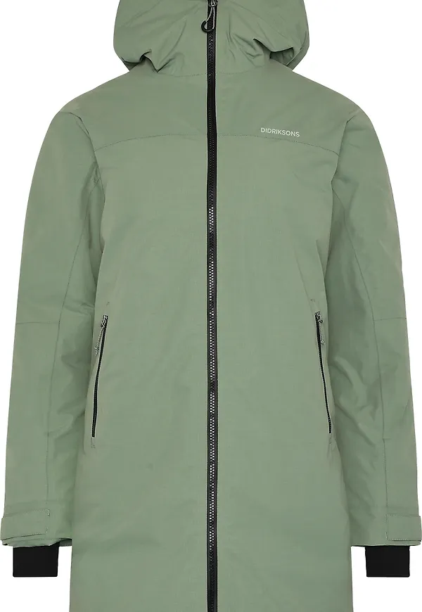 Didriksons Women's Marget Parka Light Moss