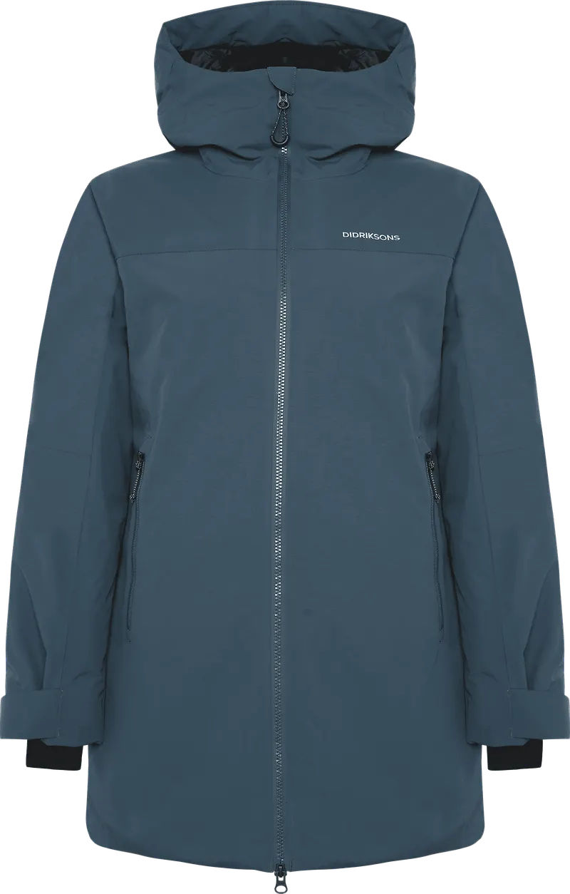 Didriksons Women's Marget Parka Sleepy Blue