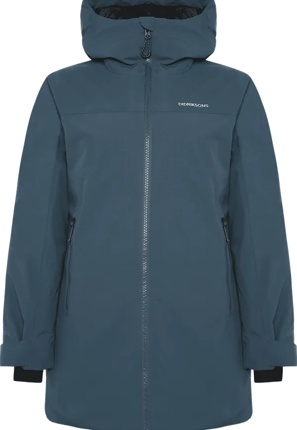 Didriksons Women's Marget Parka Sleepy Blue