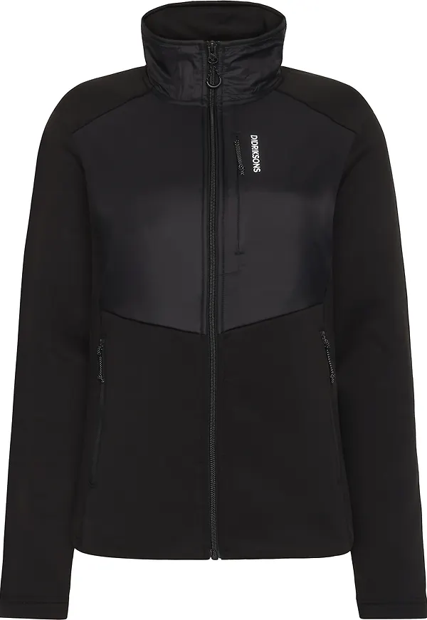 Didriksons Women's Mija Full Zip Black