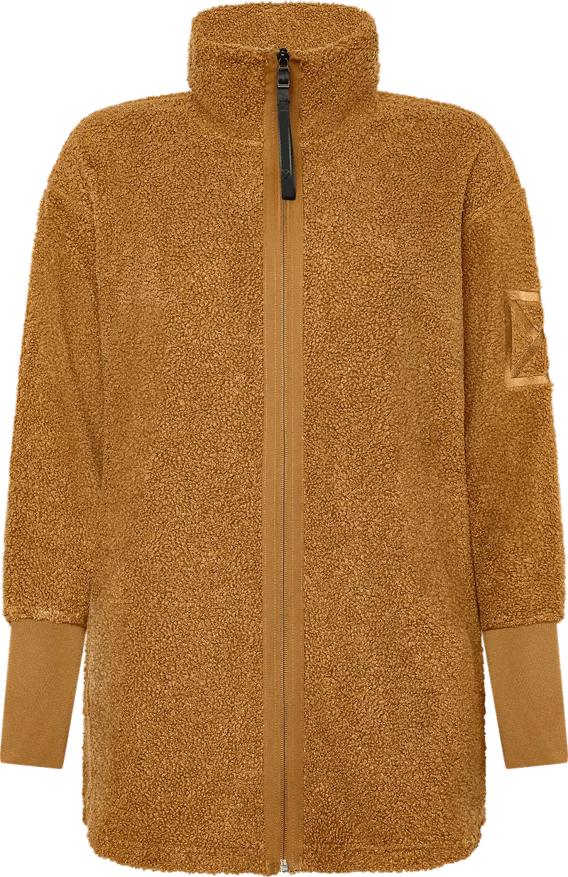 Didriksons Women's Sally Full Zip 2 Spice Brown