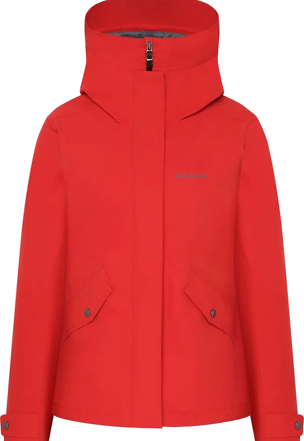 Didriksons Women's Silja Jacket Pomme Red