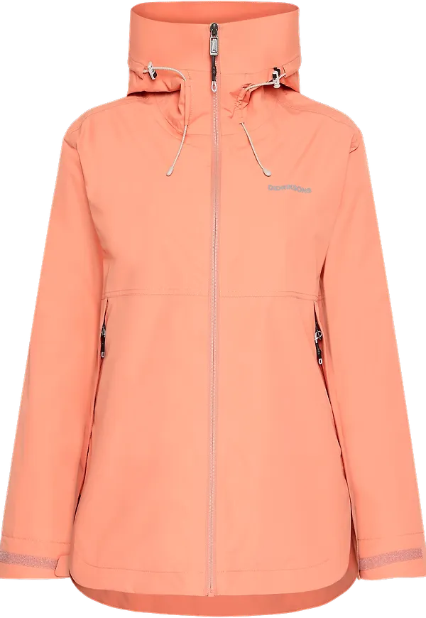 Didriksons Women's Tilde Jacket Clay Pink