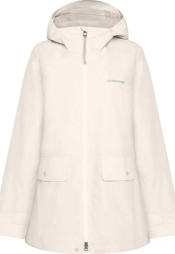 Didriksons Women's Tone Parka White Foam