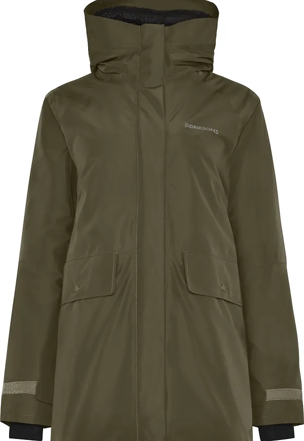 Didriksons Women's Tuva Parka Deep Green