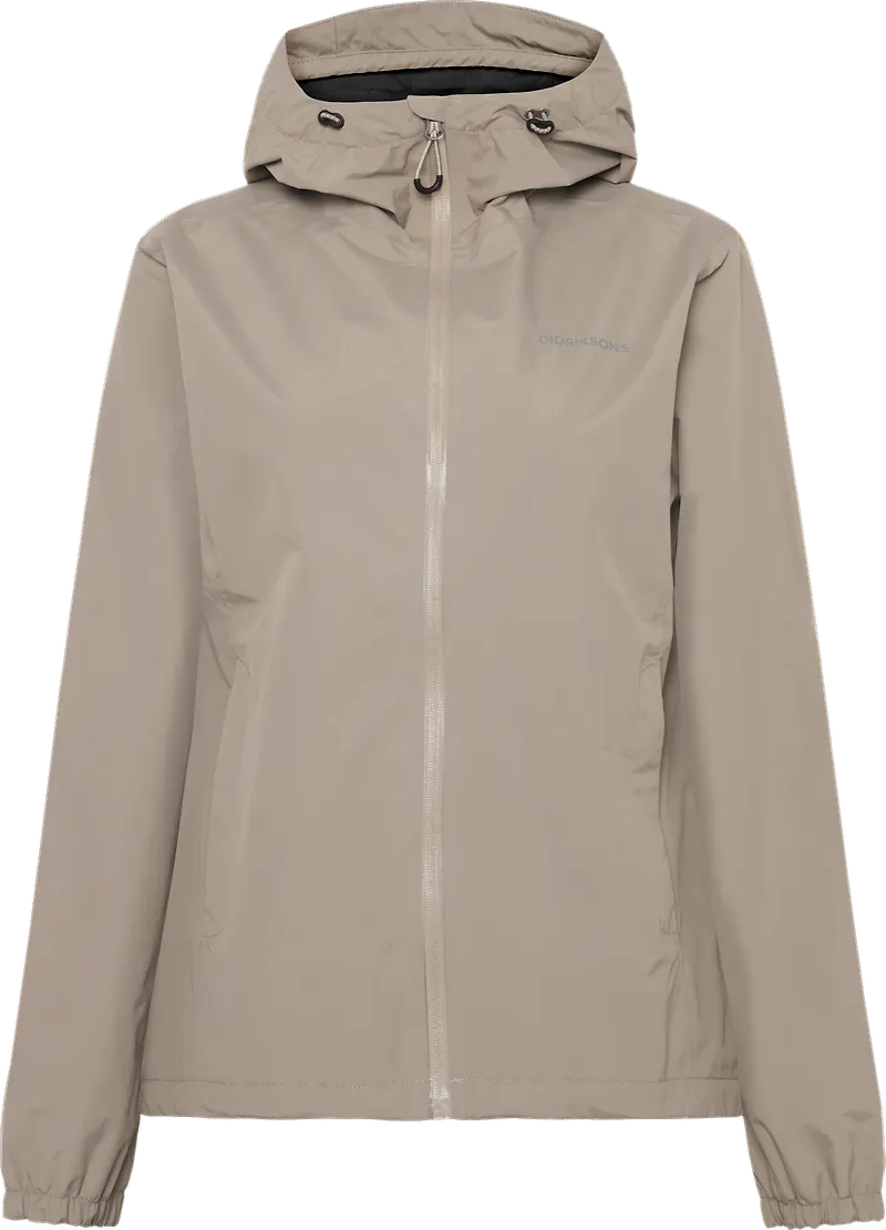Didriksons Women's Varja Jacket 2 Ash Brown