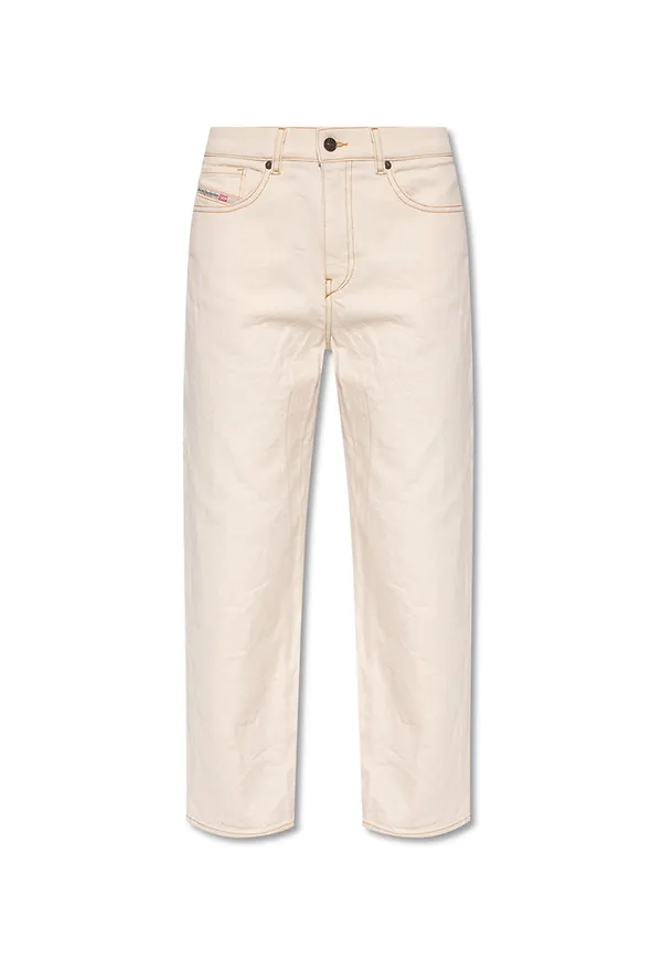 Diesel - Boyfriend Jeans - Beige - Dam - Storlek: W24 L32,W31 L32,W29 L32,W25 L32,W28 L32,W27 L32,W30 L32,W26 L32