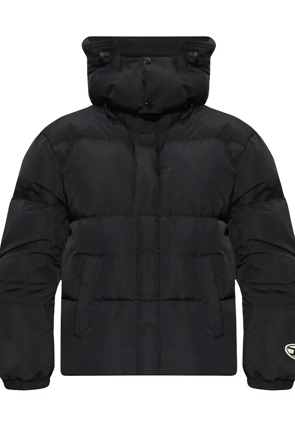 Diesel - Dunjackor - Svart - Dam - Storlek: L,M,S,Xs