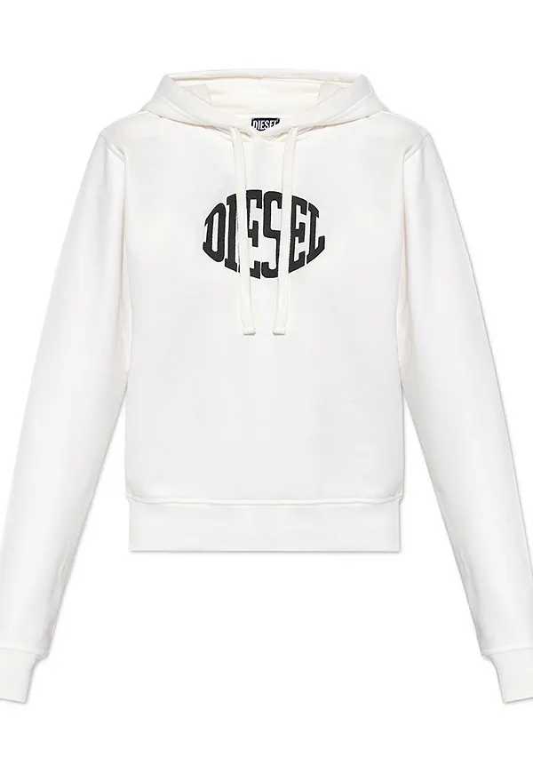 Diesel - Hoodies - Vit - Dam - Storlek: Xl,L,M,S,Xs