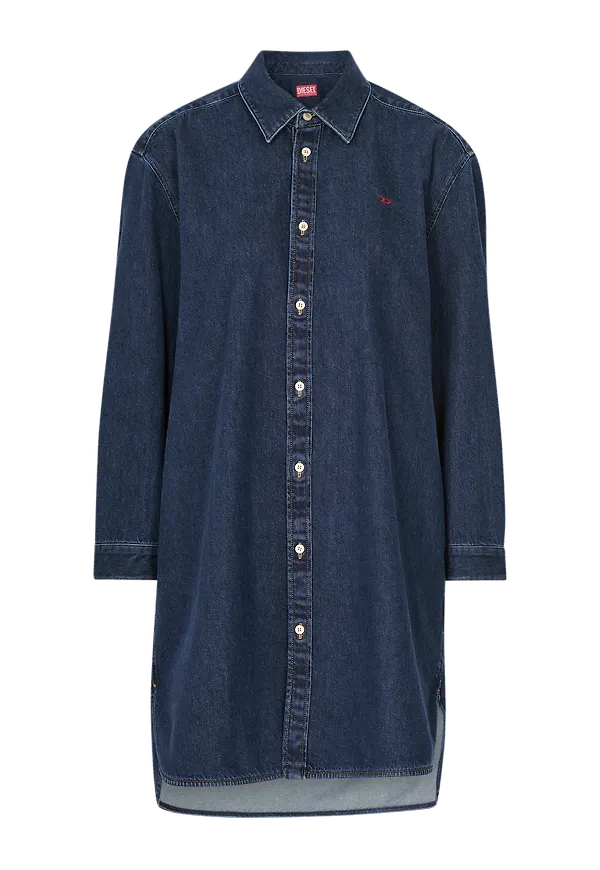 Diesel - Jeansklänning De-Blex - Blå