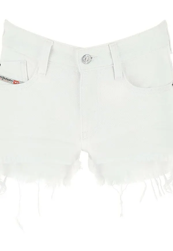 Diesel - Shorts - Vit - Dam - Storlek: W29,W30