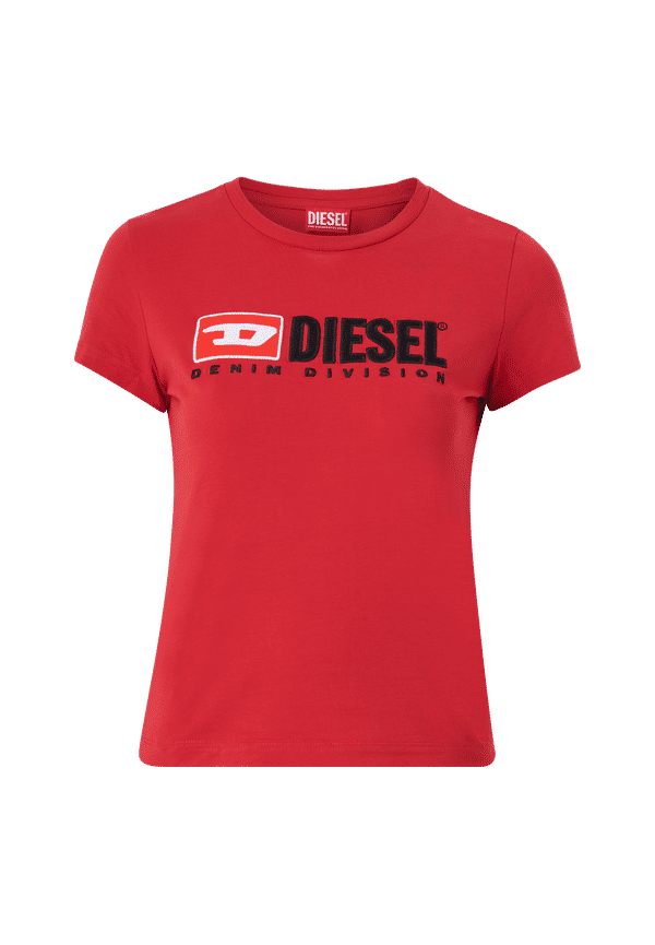 Diesel - Topp T-Sli-Div - Röd