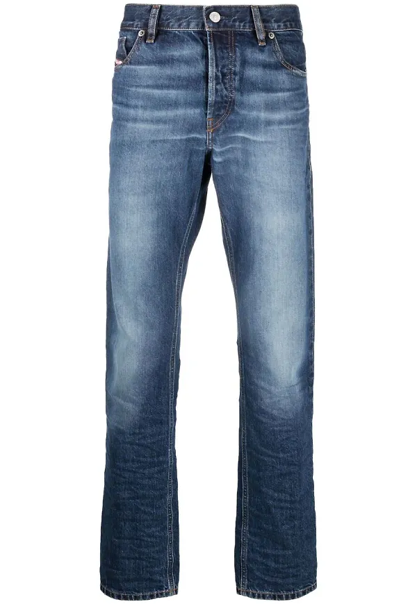 Diesel 1955 straight-jeans - Blå