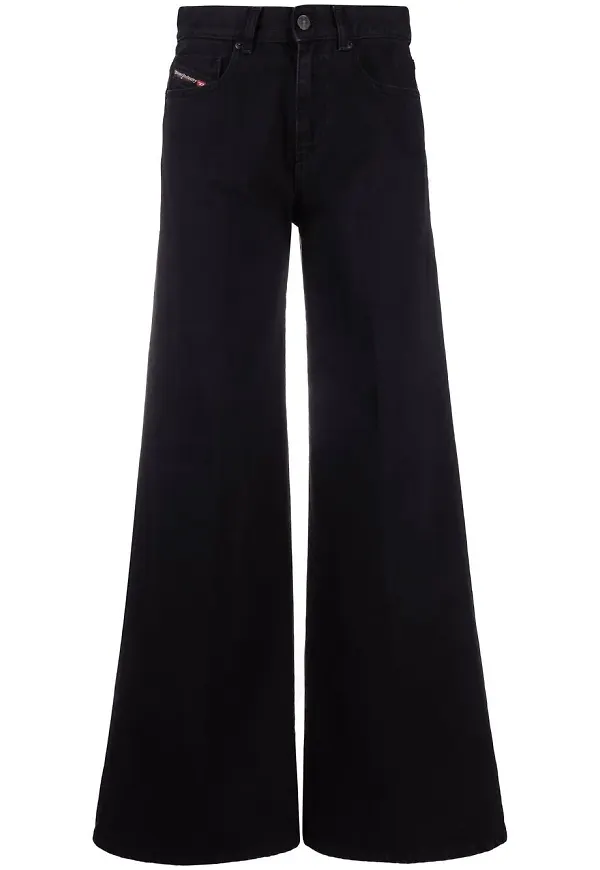 Diesel 1978 flare-jeans - Svart