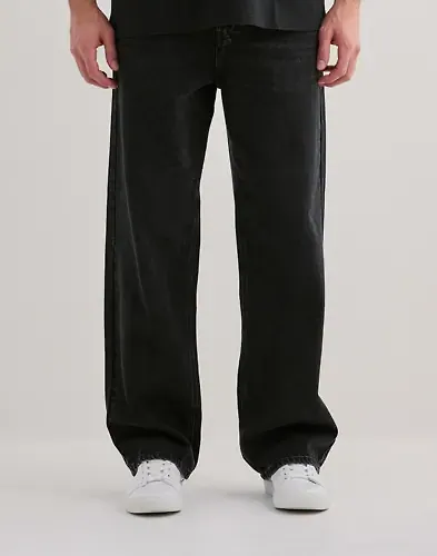 Diesel 2001 D-Macro Loose fit jeans Svart