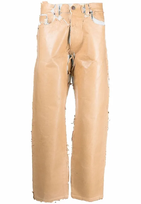 Diesel 2010-FS1 jeans med slitning - Brun