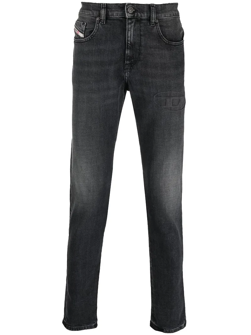 Diesel 2019 D-Strukt slim fit-jeans - Grå