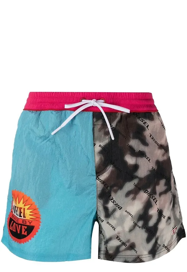 Diesel badbyxor med panel - Rosa