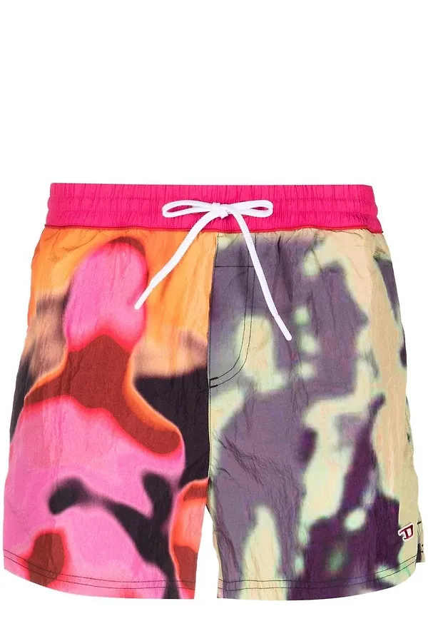 Diesel badbyxor med panel - Rosa
