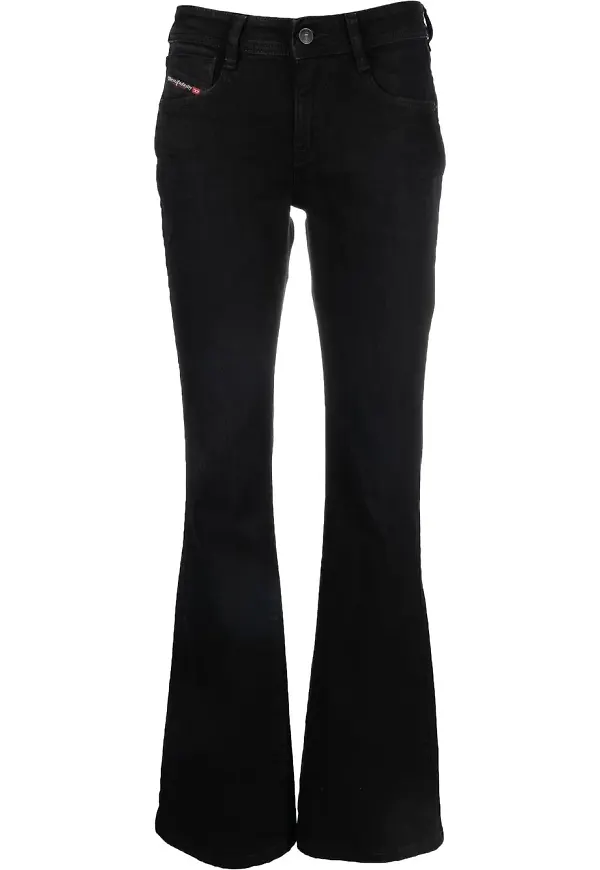 Diesel bootcut-jeans med låg midja - Blå