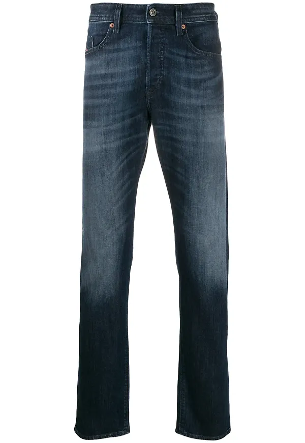 Diesel Buster raka jeans - Blå