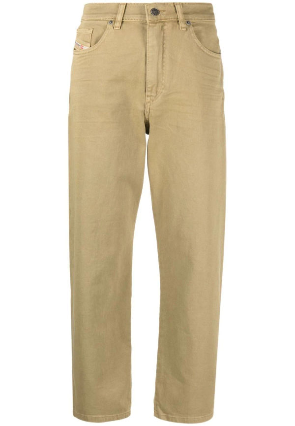 Diesel croppade straight-jeans - Neutral