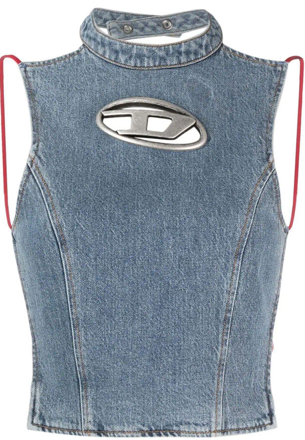 Diesel croptop - Blå