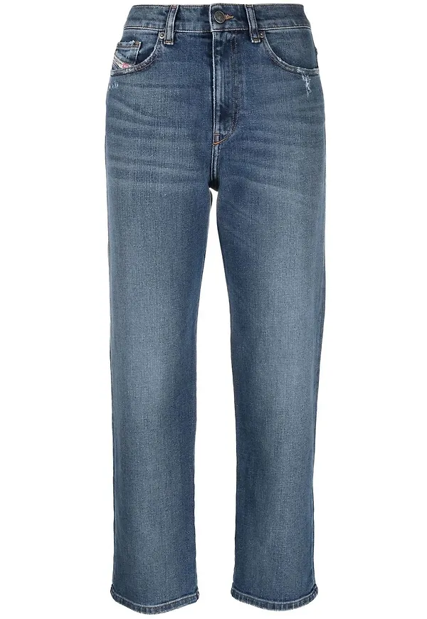 Diesel D-Air boyfriend-jeans från 2016 - Blå