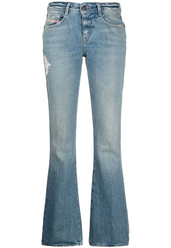 Diesel D-Ebbey bootcut-jeans från 1969 - Blå