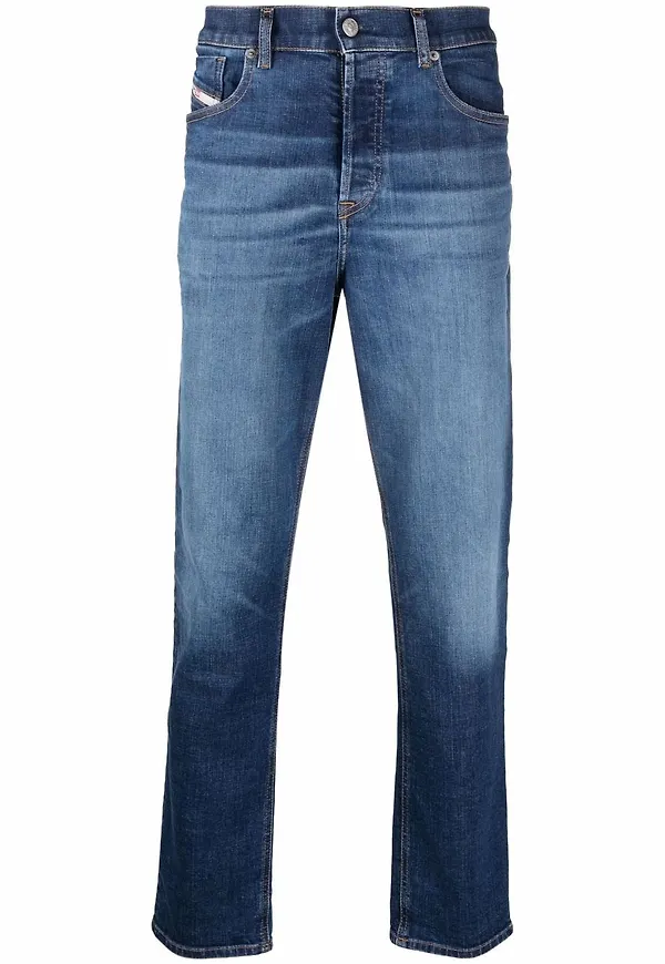 Diesel D-Fining tapered-jeans - Blå