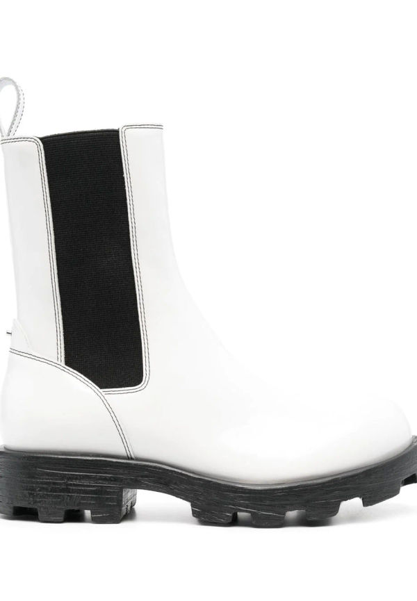 Diesel D-Hammer mid-calf boots - Vit